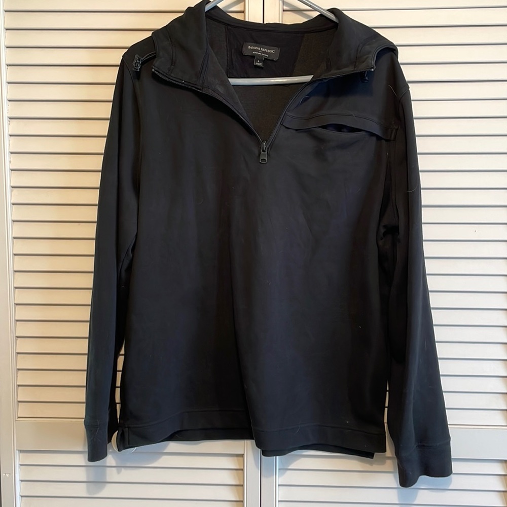 Banana republic, moisture, wicking hoodie